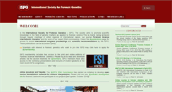 Desktop Screenshot of isfg.org